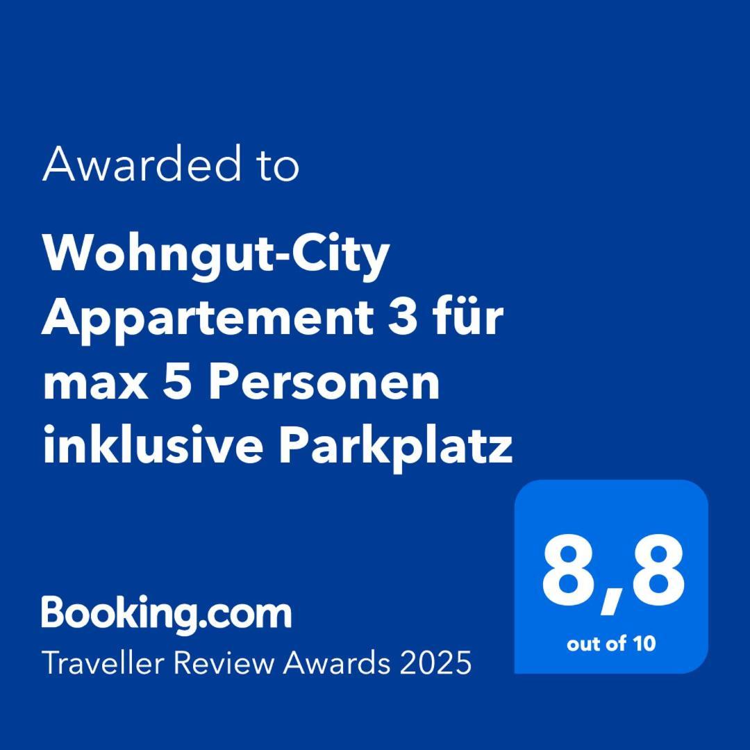 Wohngut-City Appartement 3 Fuer Max 5 Personen Inklusive Parkplatz ハーゲン エクステリア 写真